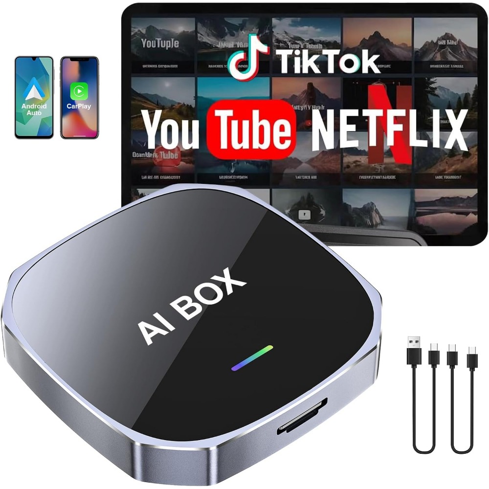 Smart Home Youtube - Wireless CarPlay & Android Auto Adapter,