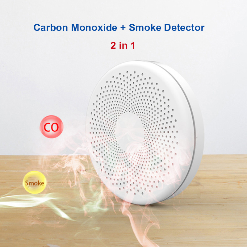 2 in 1 Version WiFi Tuya Smart - Smart Smoke Detector recension och pris