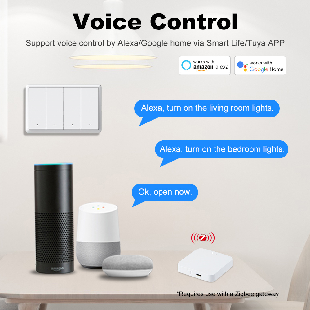 Manhot Smart zigbee Switch No  - Smart Home Zigbee recension och pris