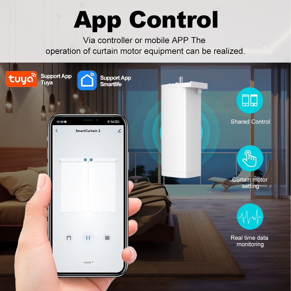 Smart Life Zigbee/WIFI Electri - Smart Home Blinds recension och pris
