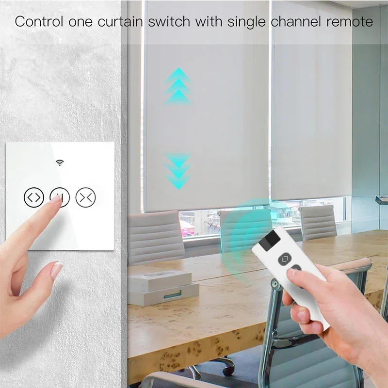 9 /1 Channel RF433 Remote Cont - Smart Home Blinds recension och pris