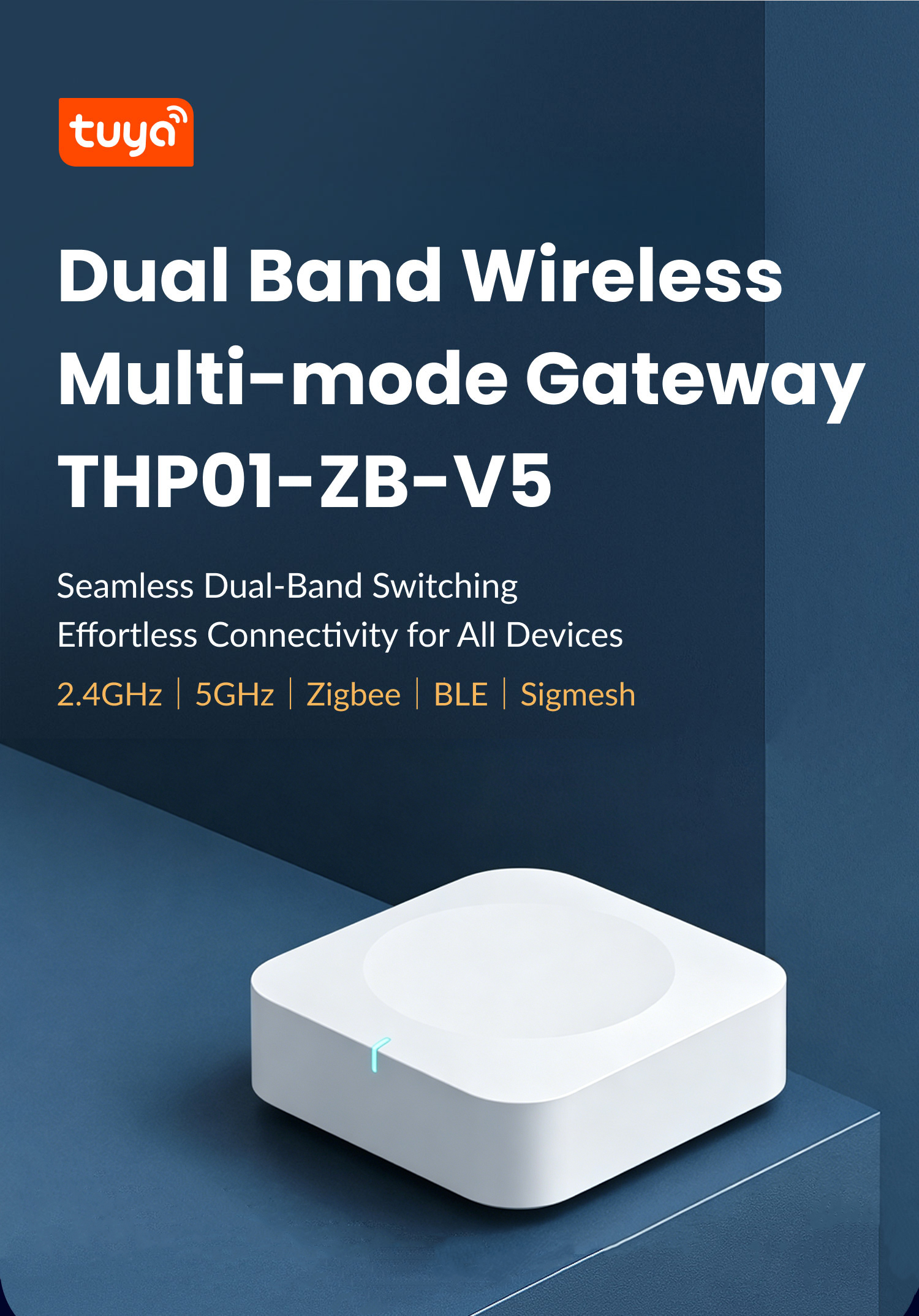 2.4G 5G Tuya Multi-Mode Zigbee - Smart Home Hub Device recension och pris
