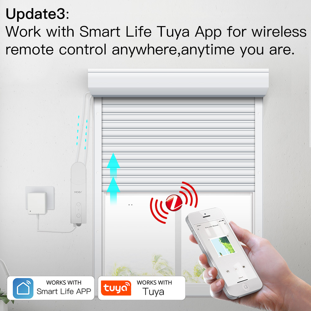 MOES ZigBee Smart DIY Motorize - Smart Home Blinds recension och pris