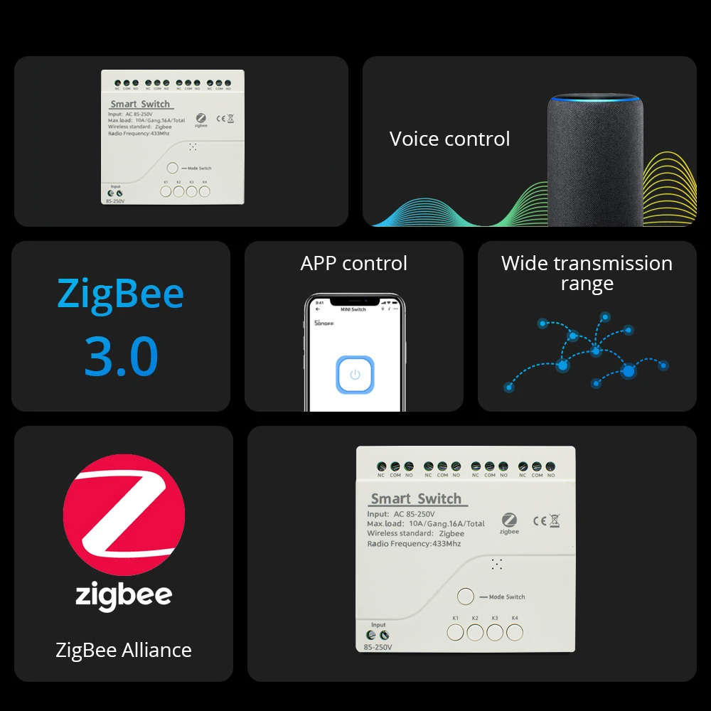 Zigbee Relay Breaker 7-32V 85- - Smart Home Wifi Hub recension och pris