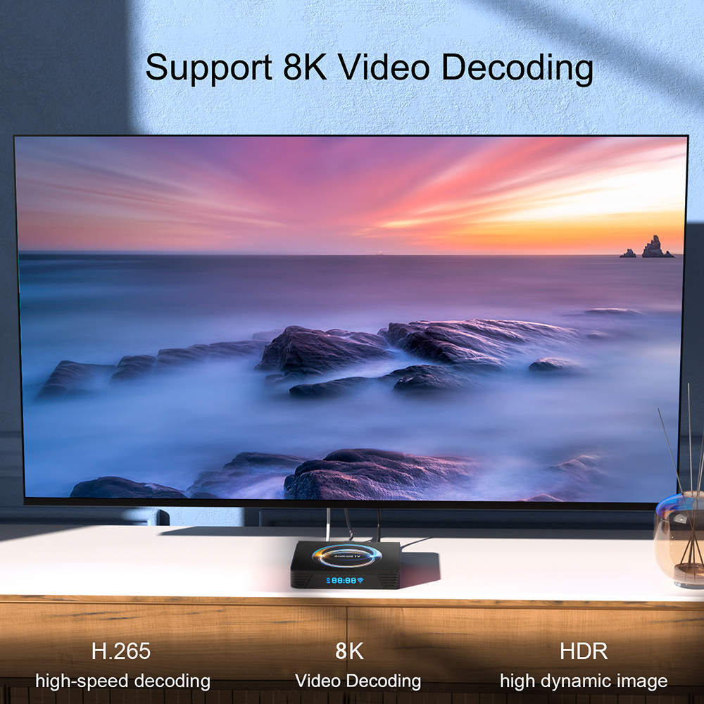 Android 16.0 TV Box 4K HD Stre - Smart Home Youtube recension och pris