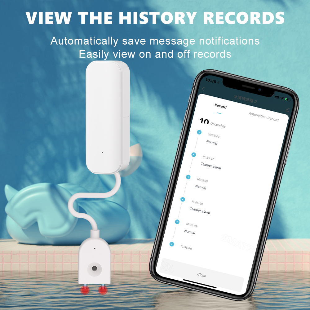 WiFi or Zigbee Water Leak Sens - Smart Home Or Smart Home recension och pris