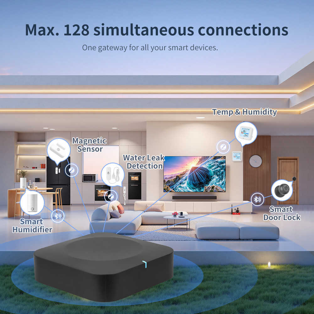 Tuya Dual-Band Gateway 2.4G/5G - Smart Home Wifi Hub recension och pris