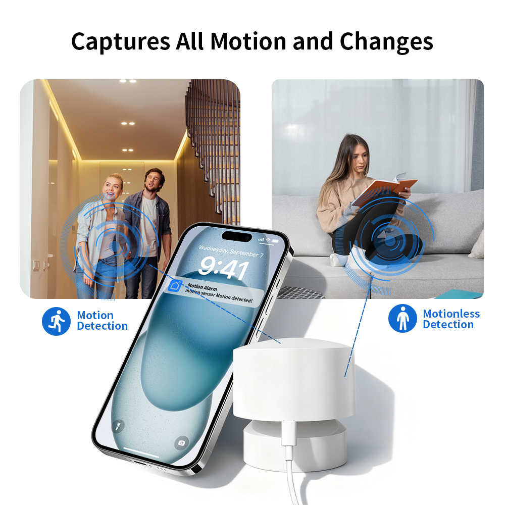 Zigbee or WiFi Smart Human Pre - Smart Home Or Smart Home recension och pris