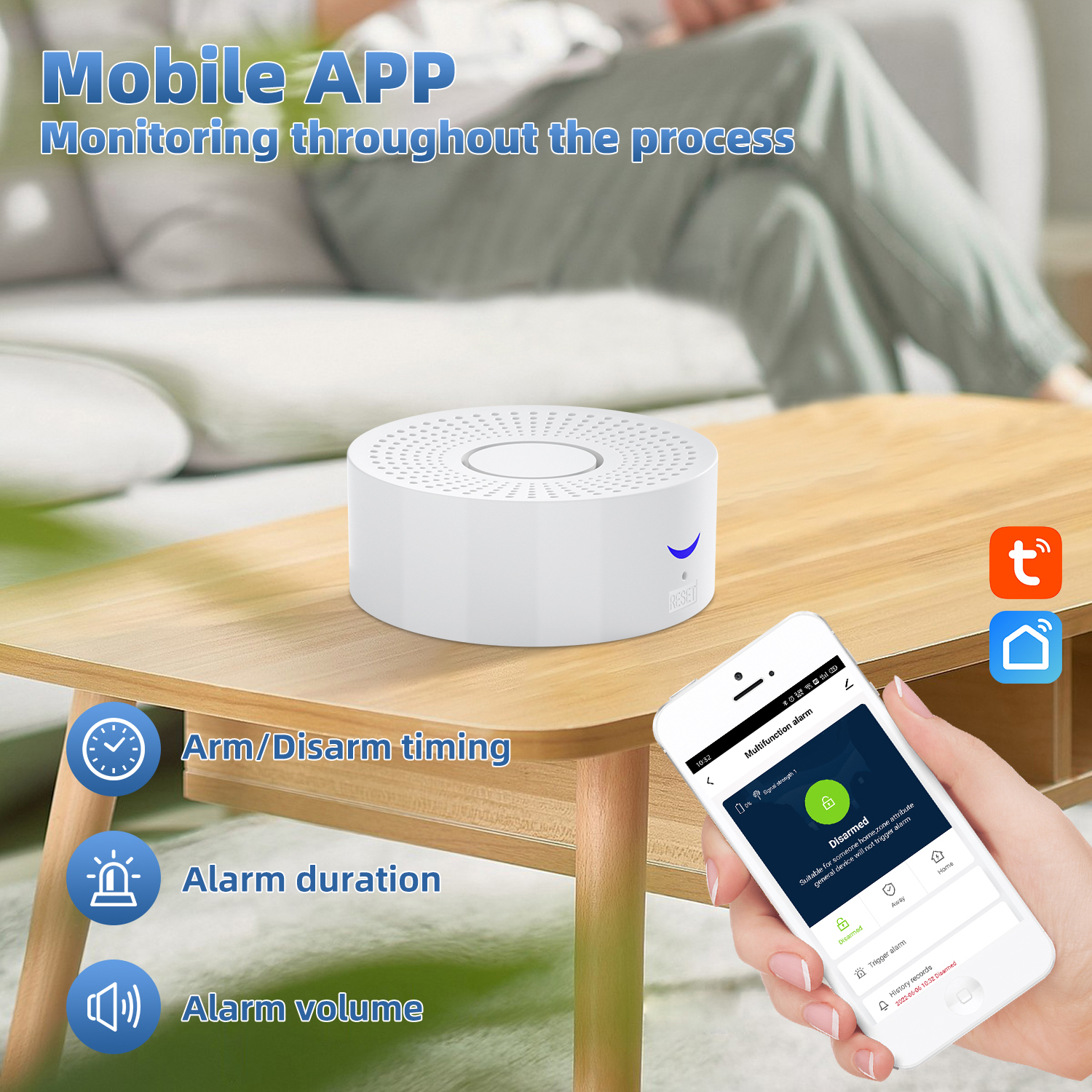 Tuya Wifi Smart Home Alarm Sys - Smart Home Imou recension och pris