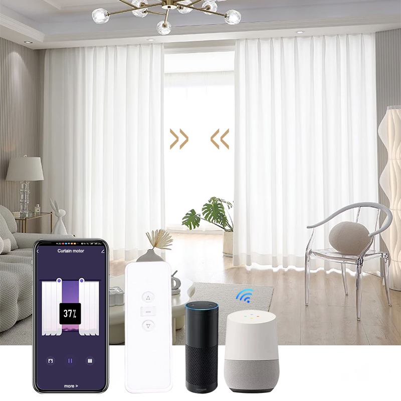 S Wave Smart Curtain Track Sys - Smart Home Blinds recension och pris