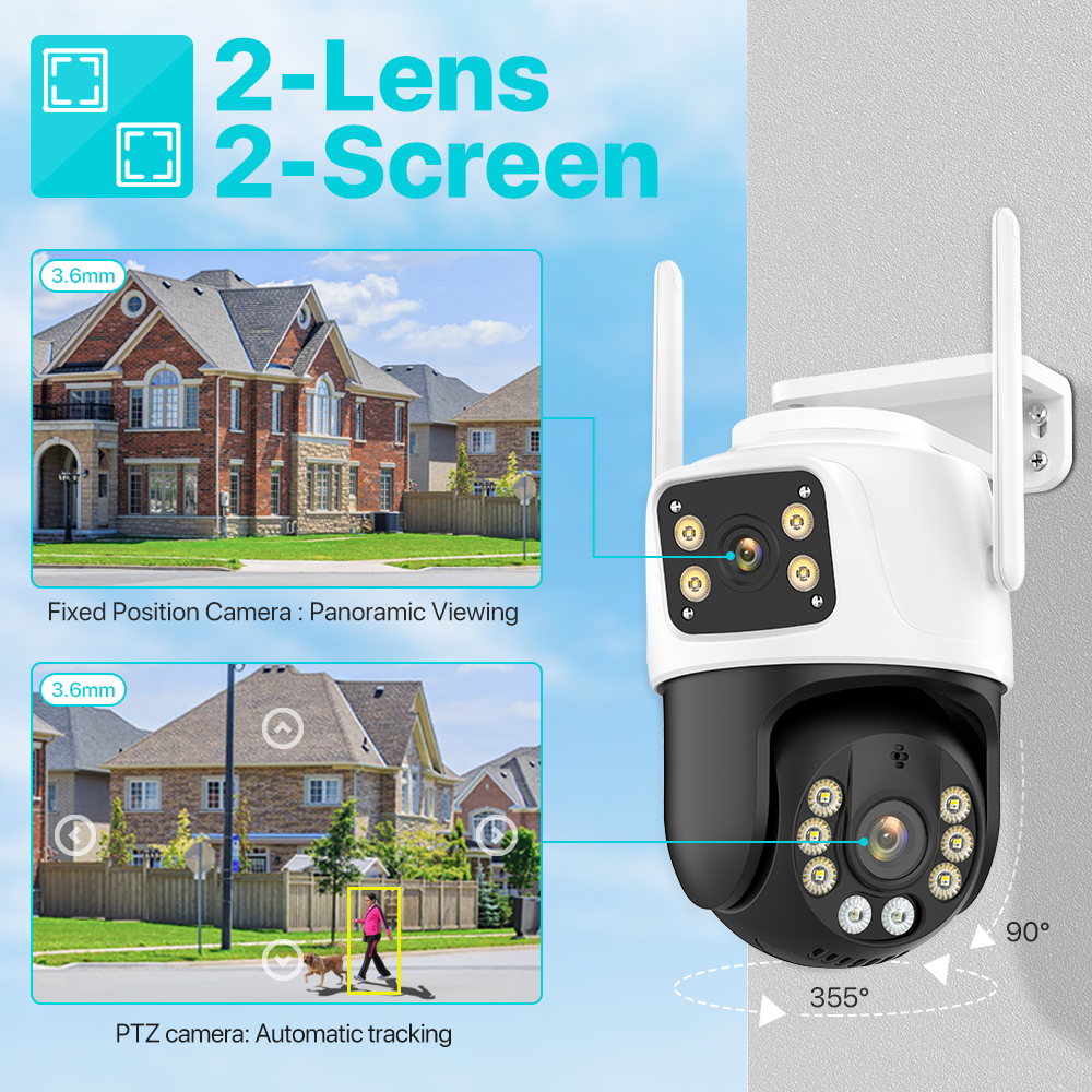 Dual Lens 360º Wifi Camera IP6 - Smart Home Imou recension och pris