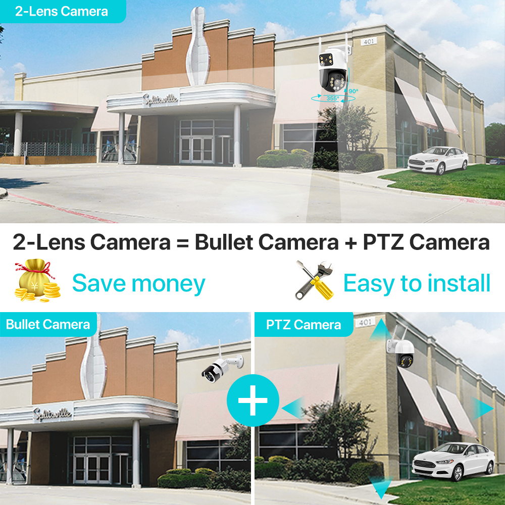 Dual Lens 360º Wifi Camera IP6 - Smart Home Imou recension och pris