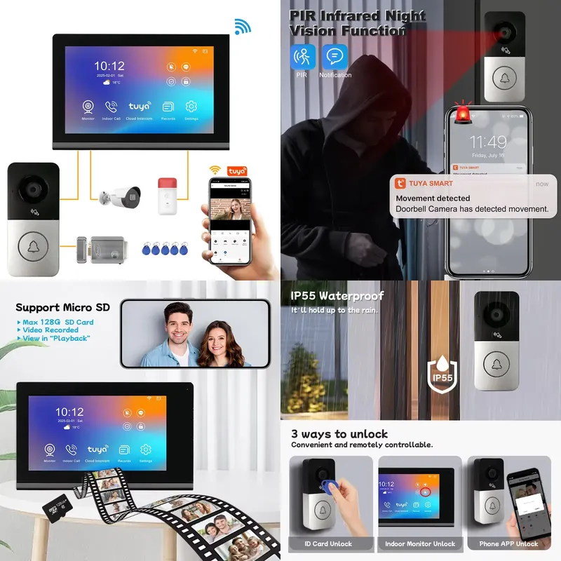 【CHIMU HOME】 2026 New IP Video - Smart Home System recension och pris