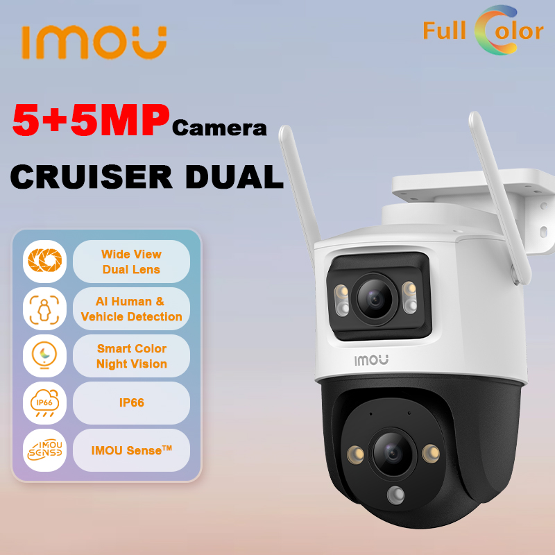 IMOU Cruiser Dual 10MP IP66 Tw - Smart Home Imou recension och pris