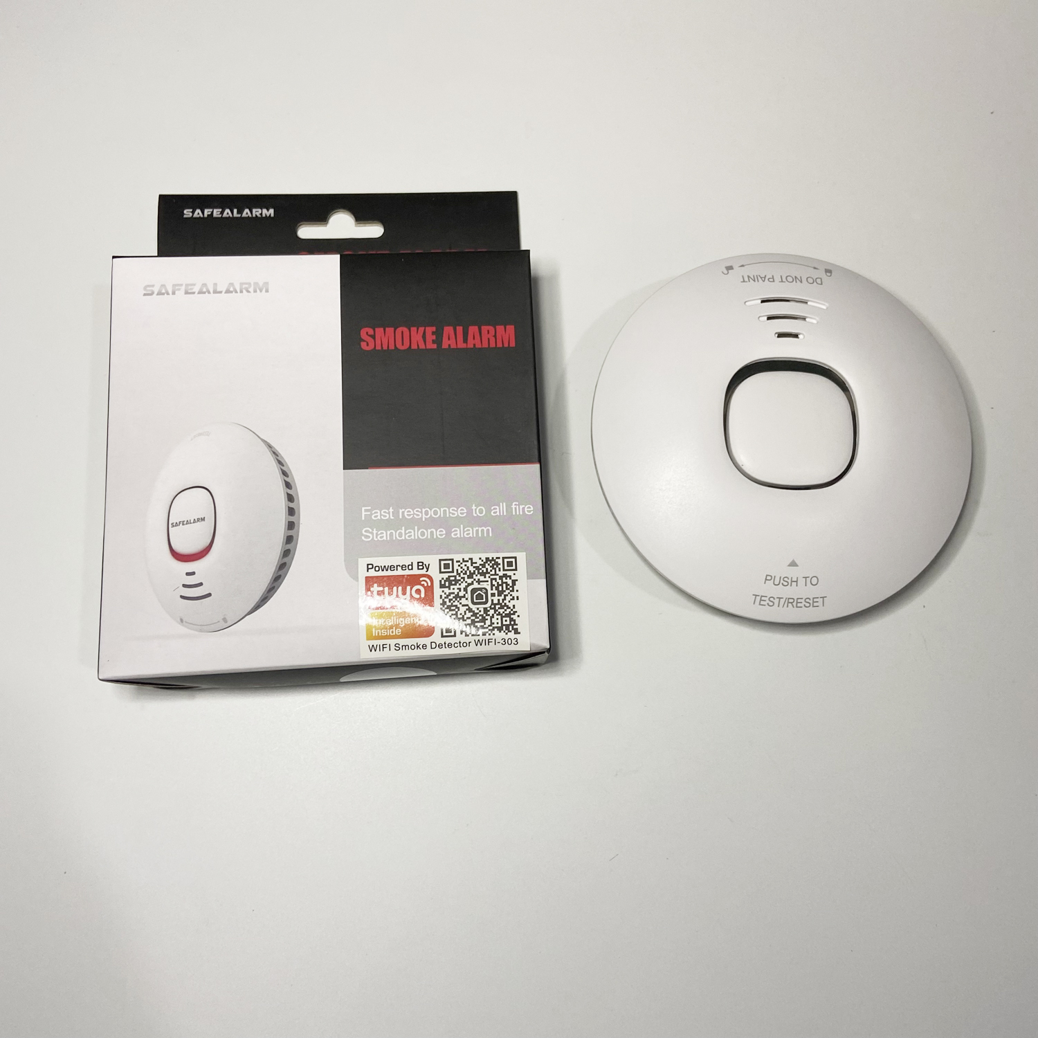 1Pcs Home Security Fire Alarm  - Smart Smoke Detector recension och pris