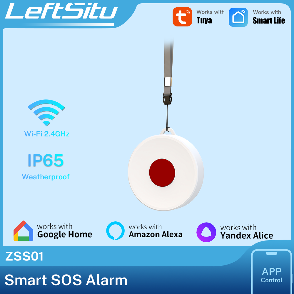 Tuya ZigBee Smart Button IP65  - Smart Home Zigbee recension och pris