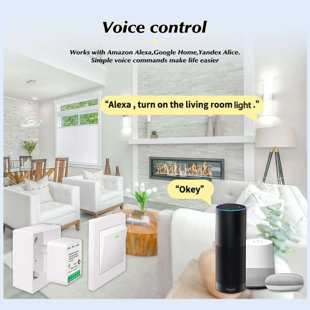 For Tuya Mini Smart WiFi Switc - Smart Home Zigbee recension och pris
