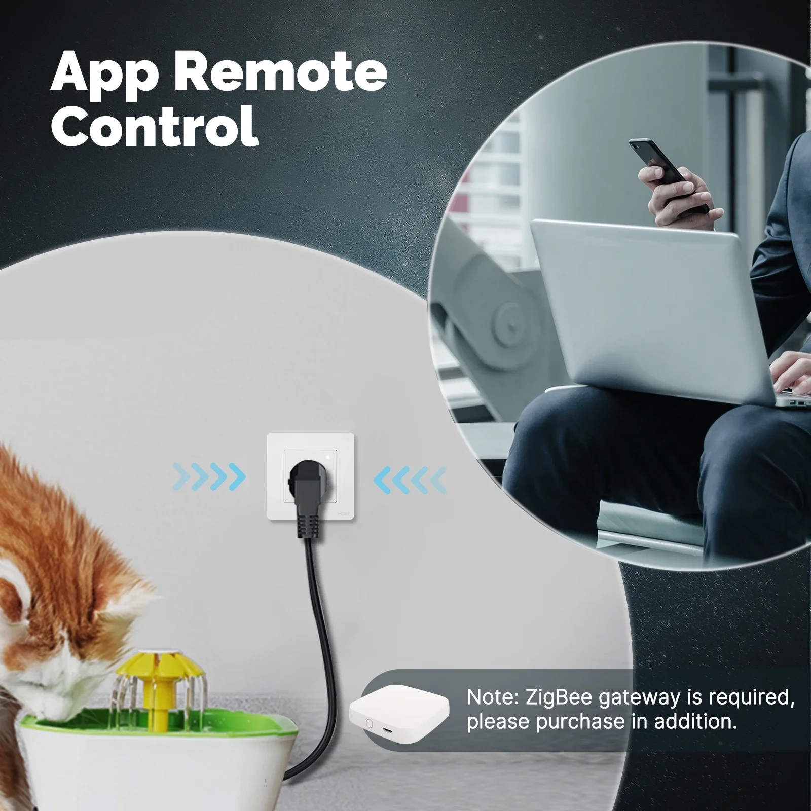 MOES Tuya ZigBee Smart Socket  - Smart Home Or Smart Home recension och pris