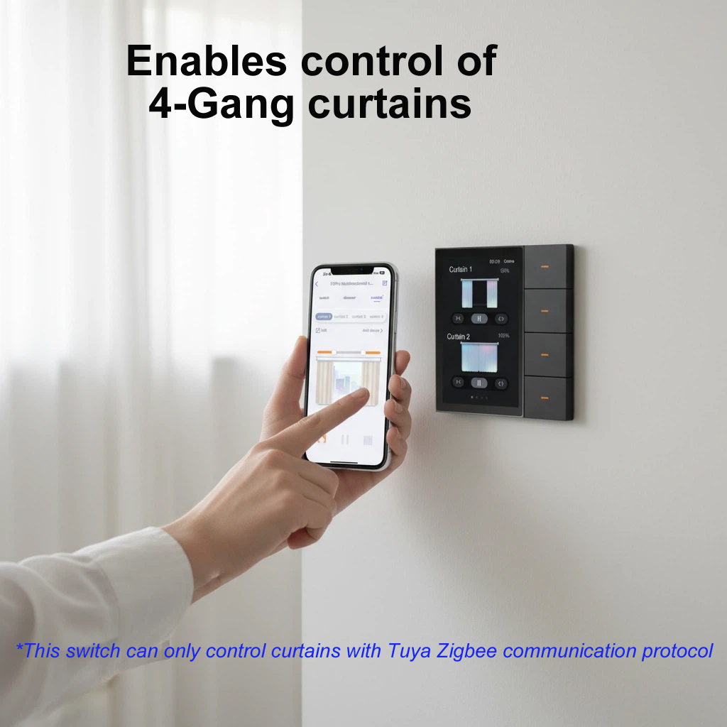 F3-pro Tuya Smart Panel ZigBee - Smart Home Zigbee recension och pris