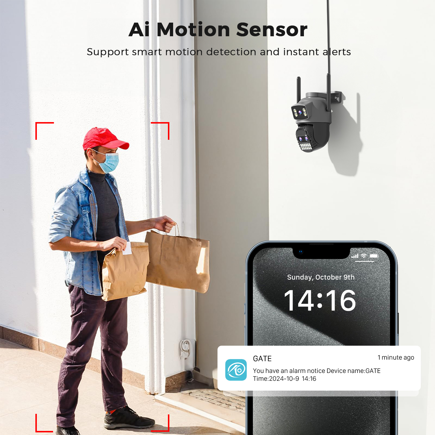 ABUNTU 15MP 8K 10X Optional Zo - Smart Home Imou recension och pris