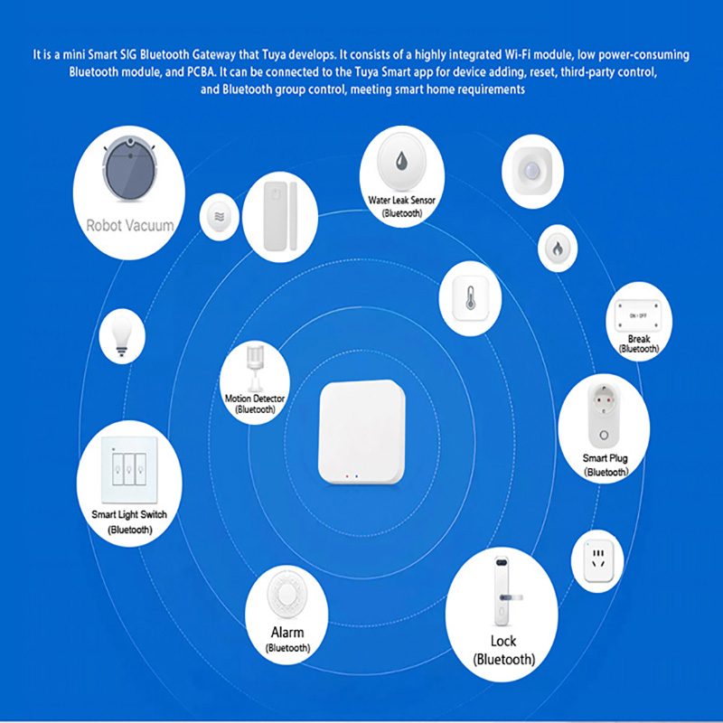 Tuya ZigBee 3.0 Smart Hub WIFl - Smart Home Wifi Hub recension och pris