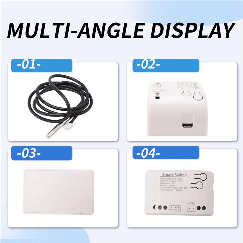 AB47-Tuya Smart Zigbee Switch  - Smart Home Zigbee recension och pris