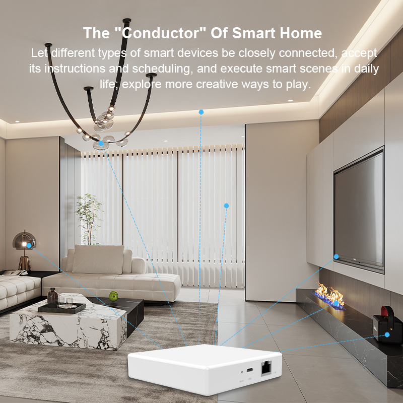 Matter Gateway Hub Homekit Tuy - Smart Home Wifi Hub recension och pris