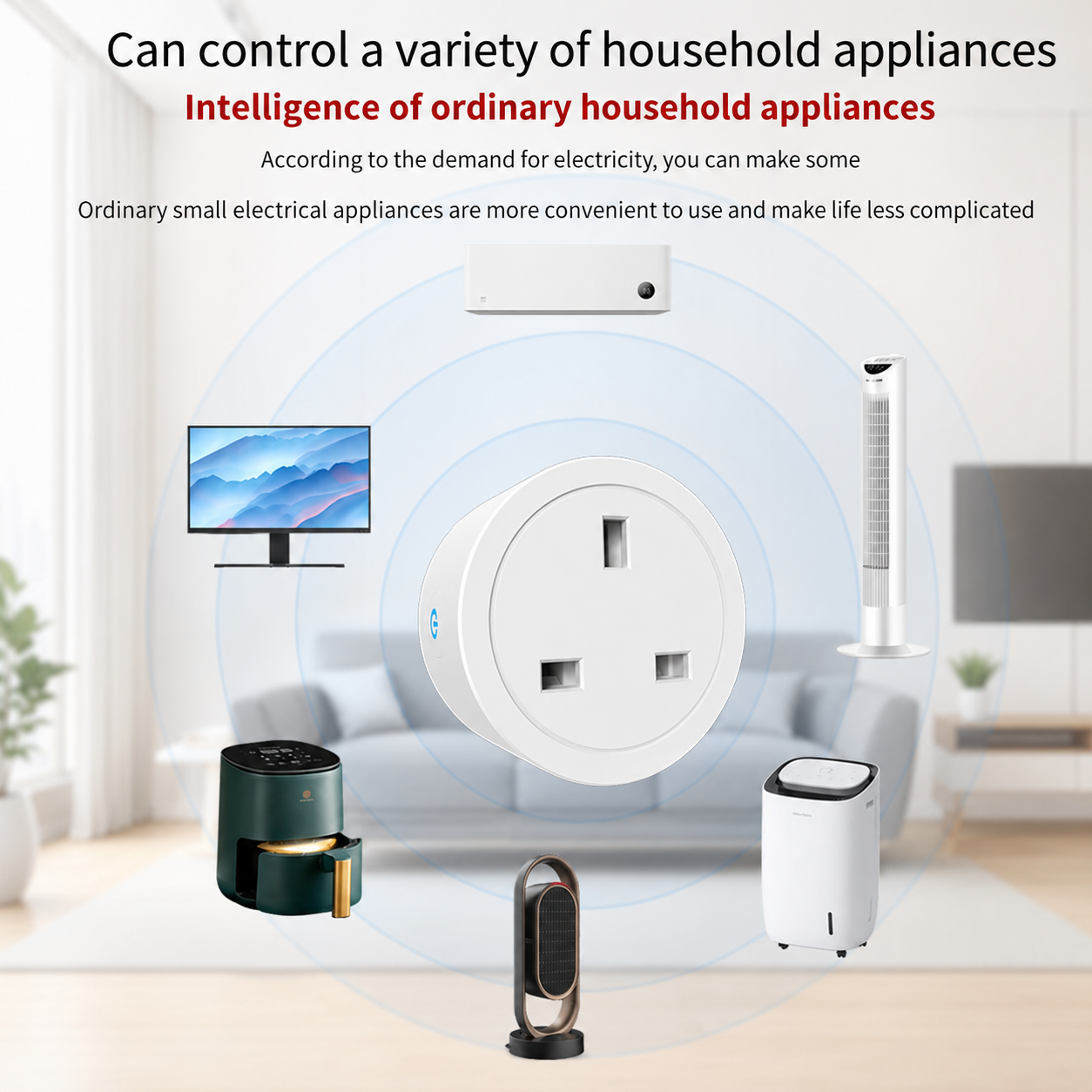Tuya UK-Standard Smart Plug Wi - Smart Home Or Smart Home recension och pris