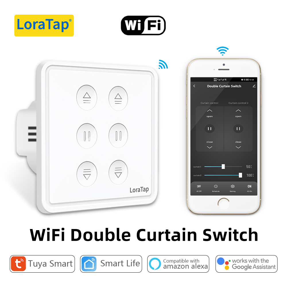 Tuya Smart Life EU WiFi Double - Smart Home Blinds recension och pris