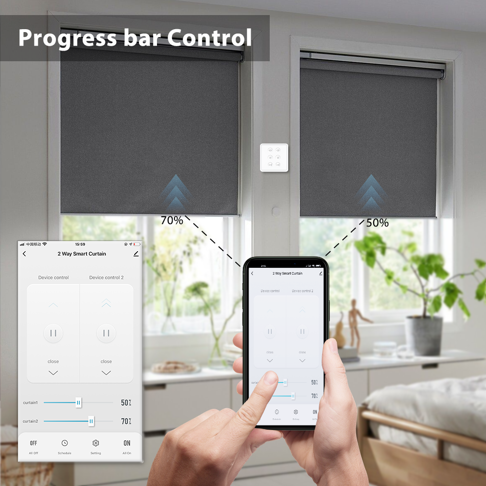 Tuya Smart Life EU WiFi Double - Smart Home Blinds recension och pris