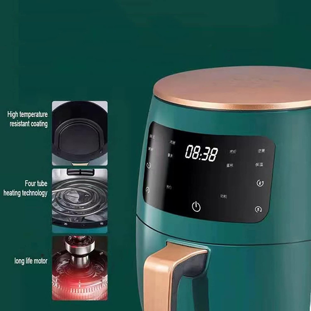 Best 6L Electric Air Fryer Mod - Smart Home Control Panel recension och pris