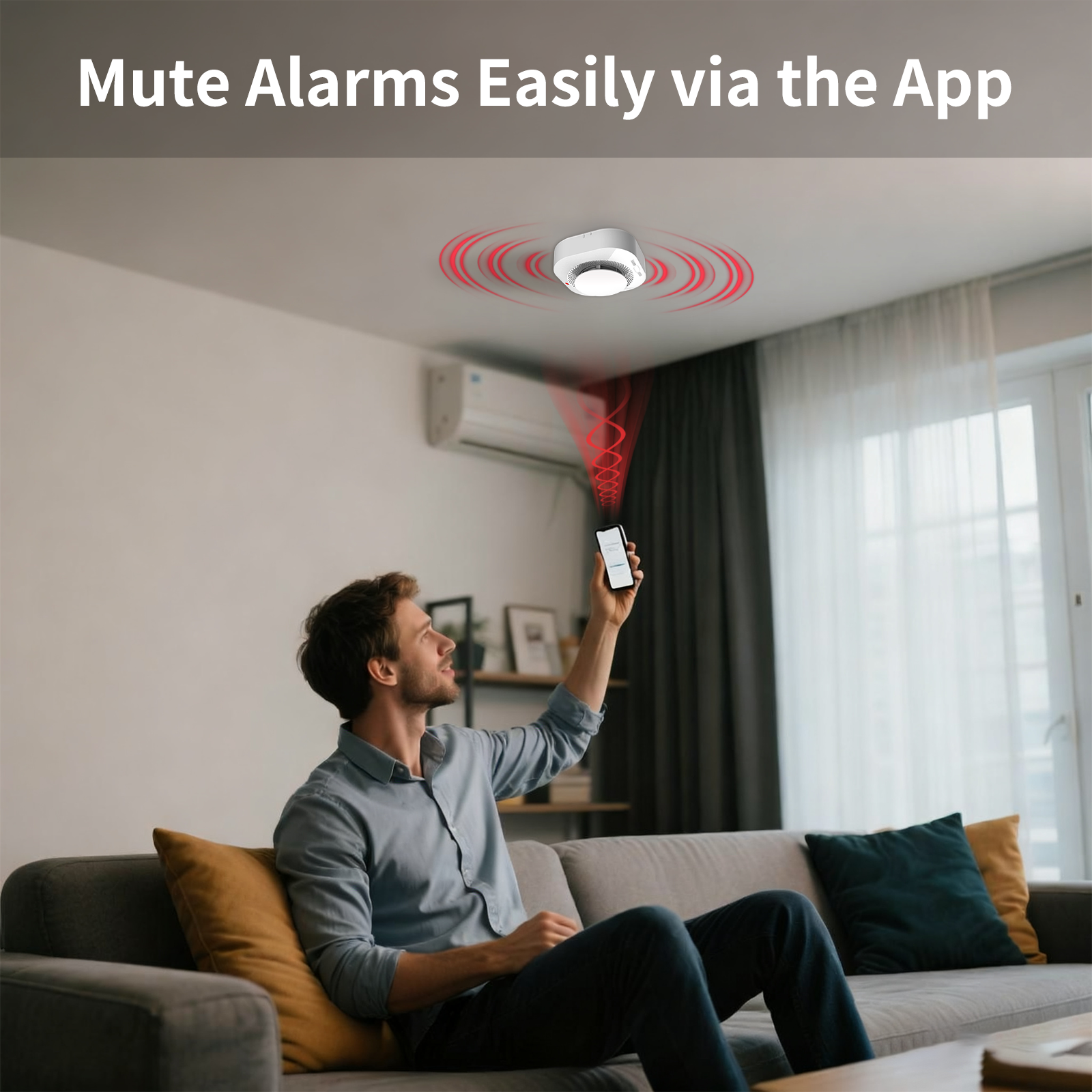 Tuya Smart WiFi Smoke Detector - Smart Smoke Detector recension och pris