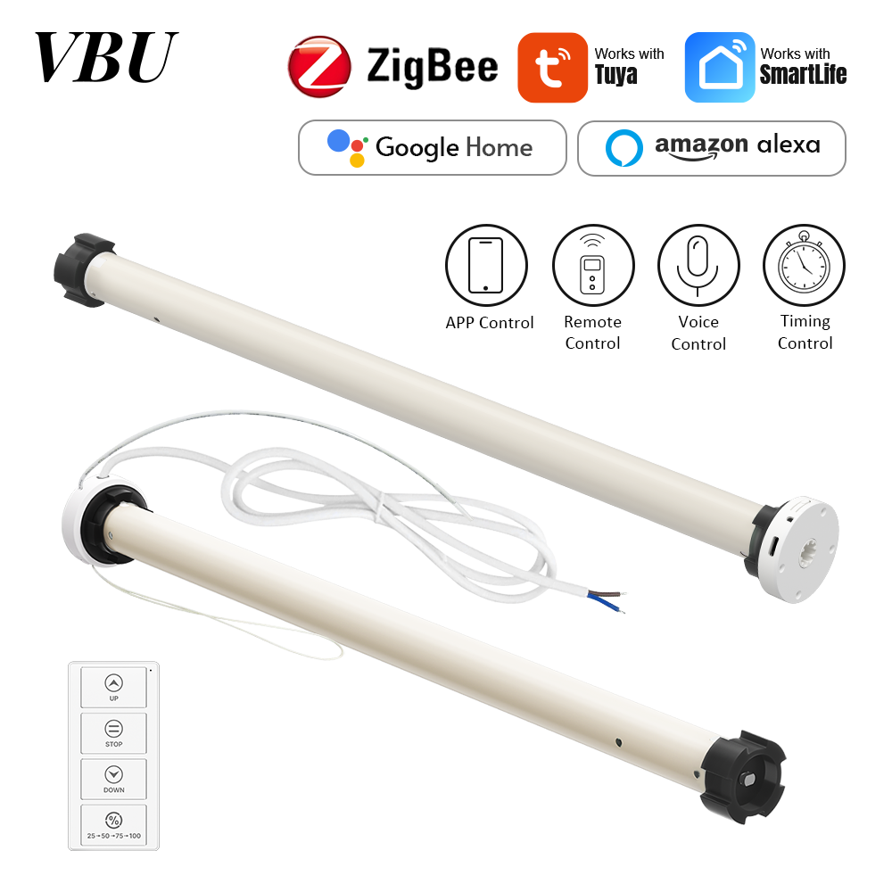 Tuya Zigbee Roller Shade Blind - Smart Home Youtube recension och pris