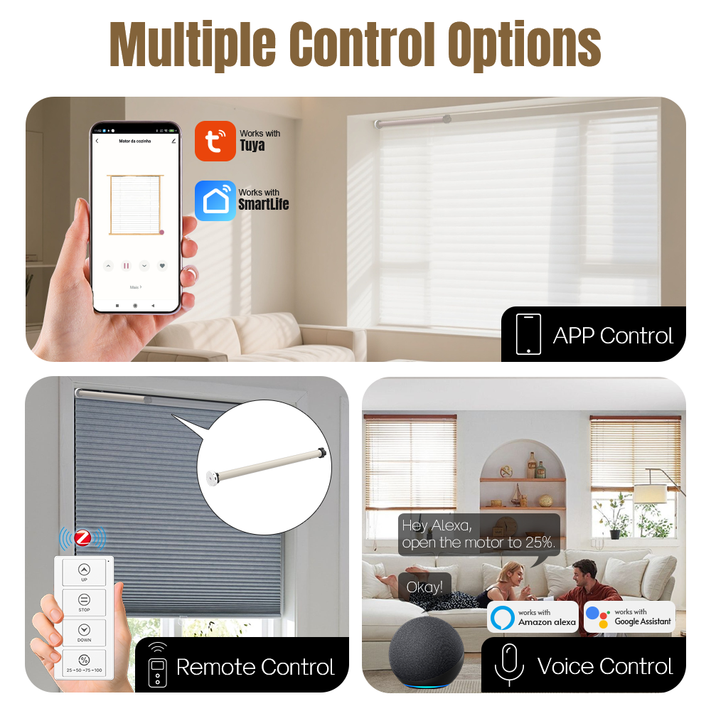 Tuya Zigbee Roller Shade Blind - Smart Home Youtube recension och pris