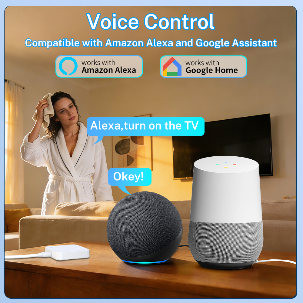 Tuya Zigbee 3.0 Gateway IR Rem - Smart Home Wifi Hub recension och pris