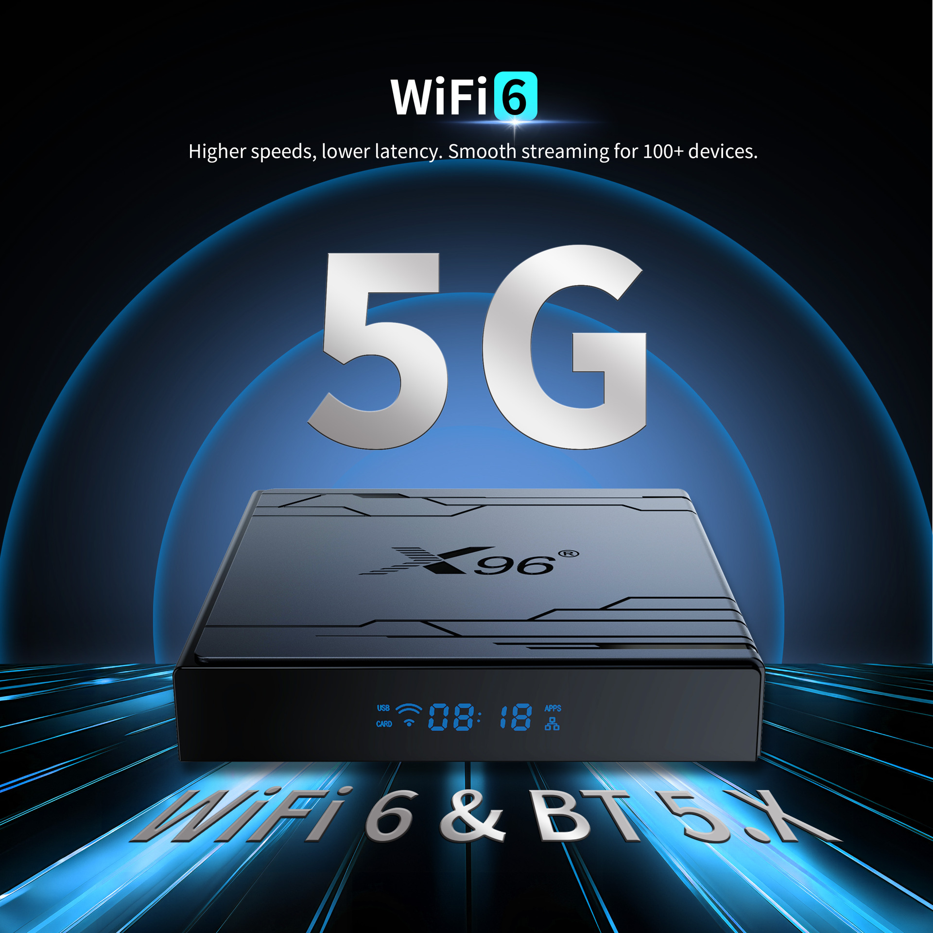 X96 NEX Smart TV Box Android14 - Smart Home Youtube recension och pris