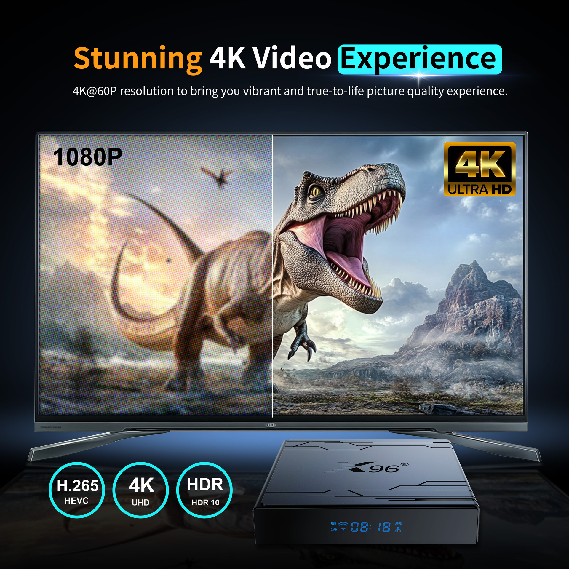 X96 NEX Smart TV Box Android14 - Smart Home Youtube recension och pris