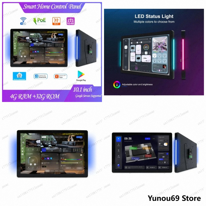 2026 New 10.1 Inch Ultra-Narro - Smart Home Control Panel recension och pris
