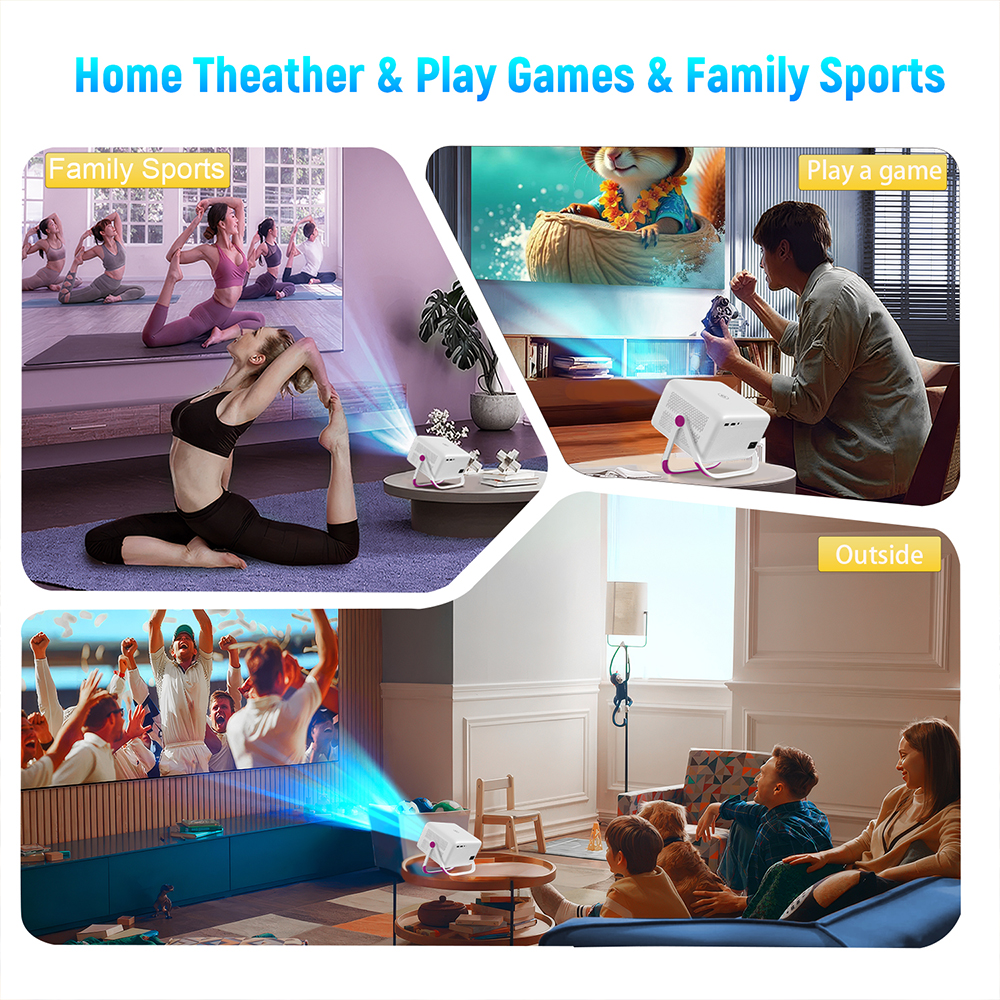 Velec TP350 Smart Projector 65 - Smart Home Youtube recension och pris