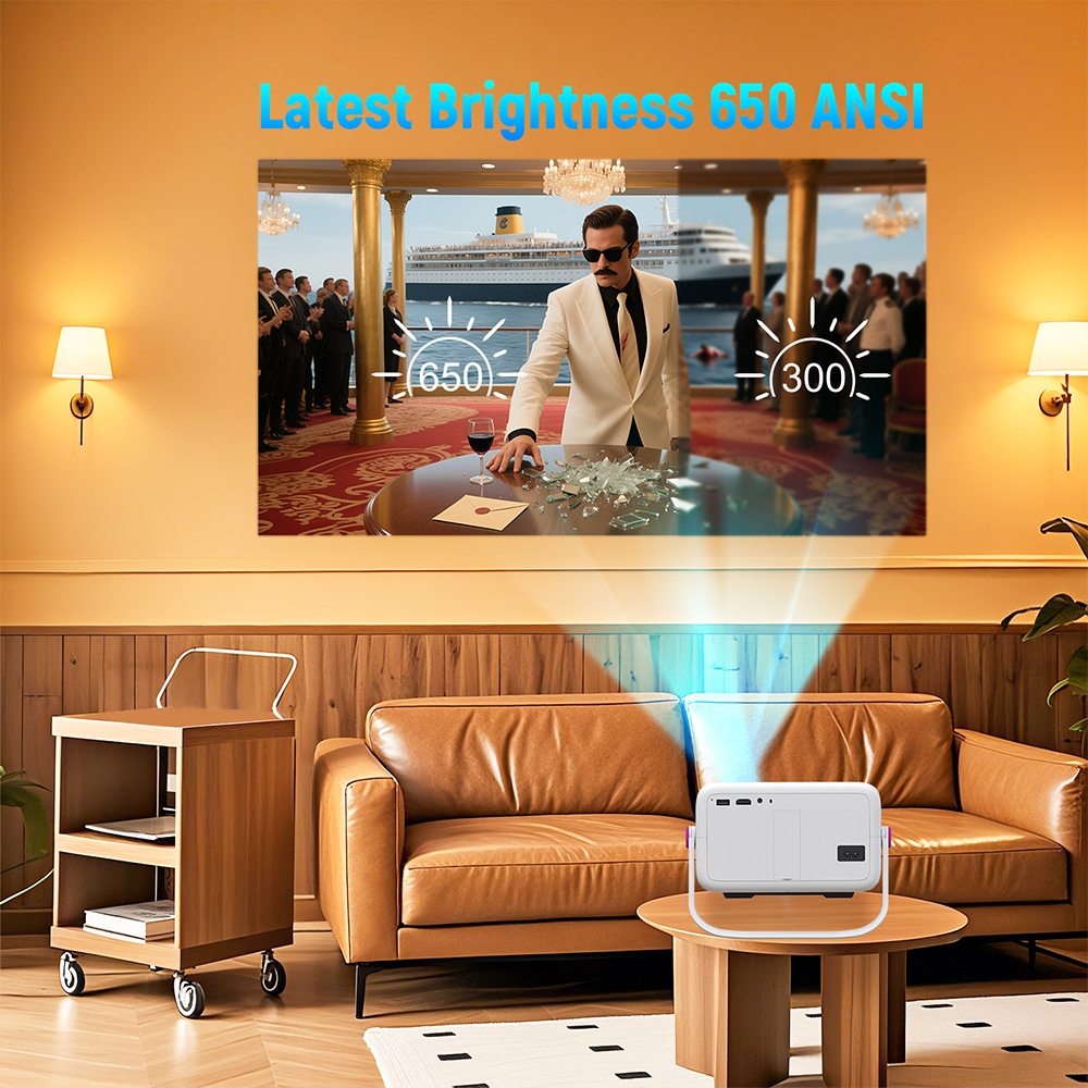 Velec TP350 Smart Projector 65 - Smart Home Youtube recension och pris