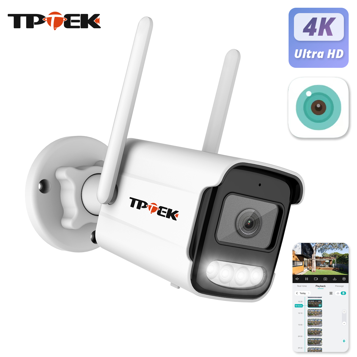 8MP 4K IP Camera Wifi Wireless - Smart Home Imou recension och pris