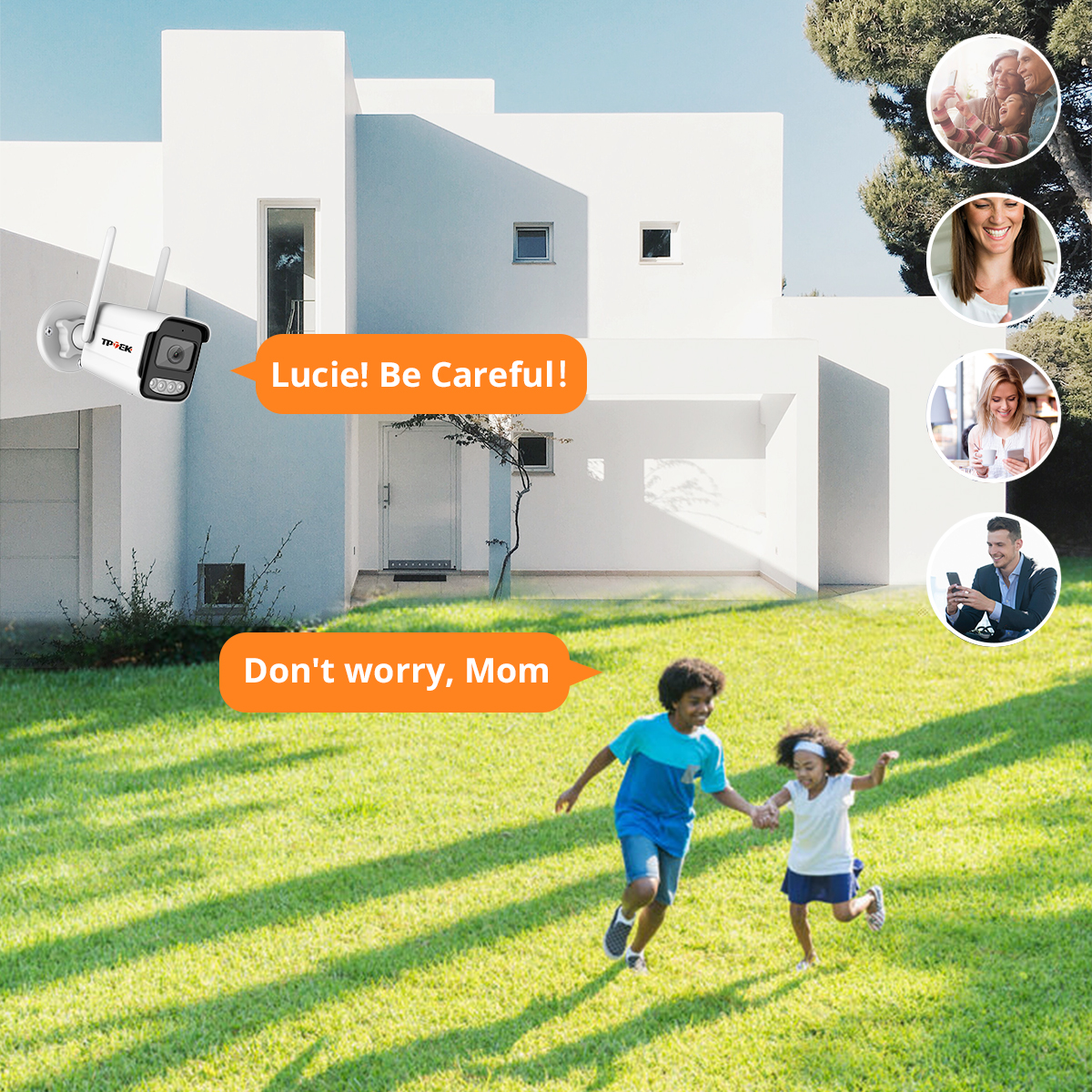 8MP 4K IP Camera Wifi Wireless - Smart Home Imou recension och pris
