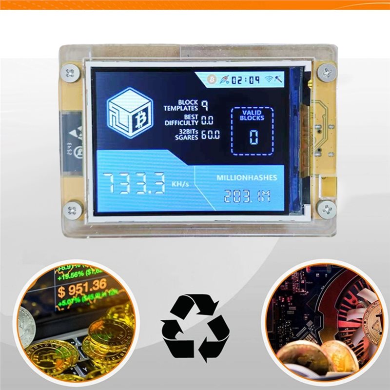 Upgraded Nmminernerdminer BTC  - Upgrade Smart Home recension och pris