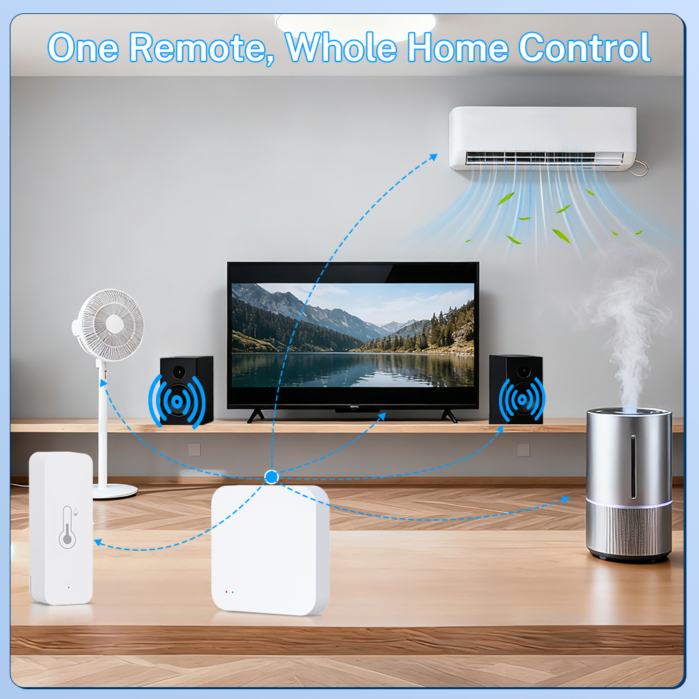 Tuya Zigbee 3.0 Gateway IR Rem - Smart Home Wifi Hub recension och pris