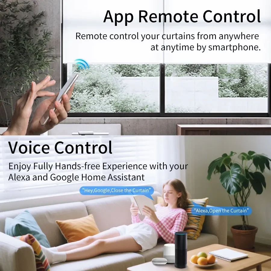 Tuya Smart ZigBee/WiFi Curtain - Smart Home Blinds recension och pris