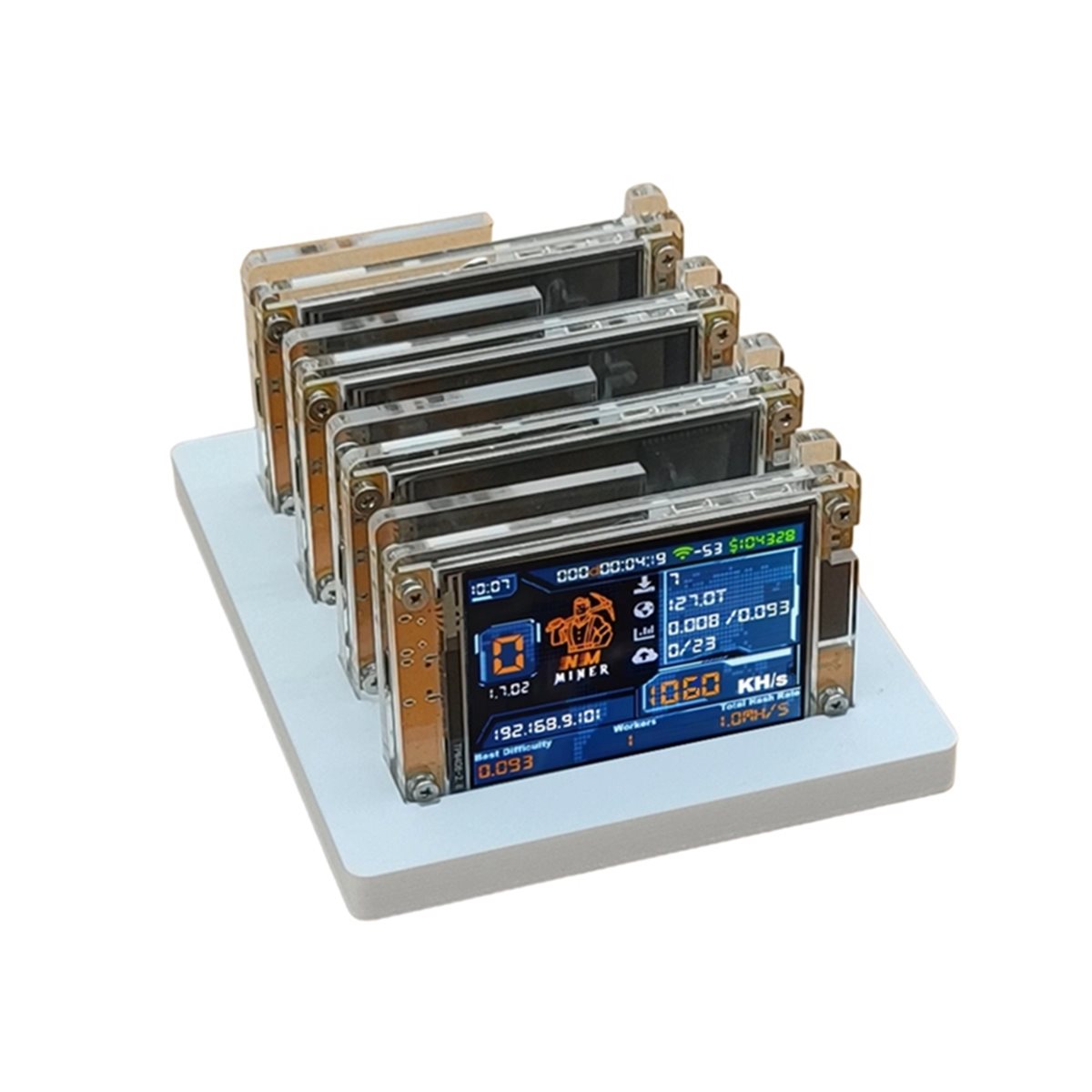 4X 1060KH/S NMMiner +4 Slots S - Upgrade Smart Home recension och pris