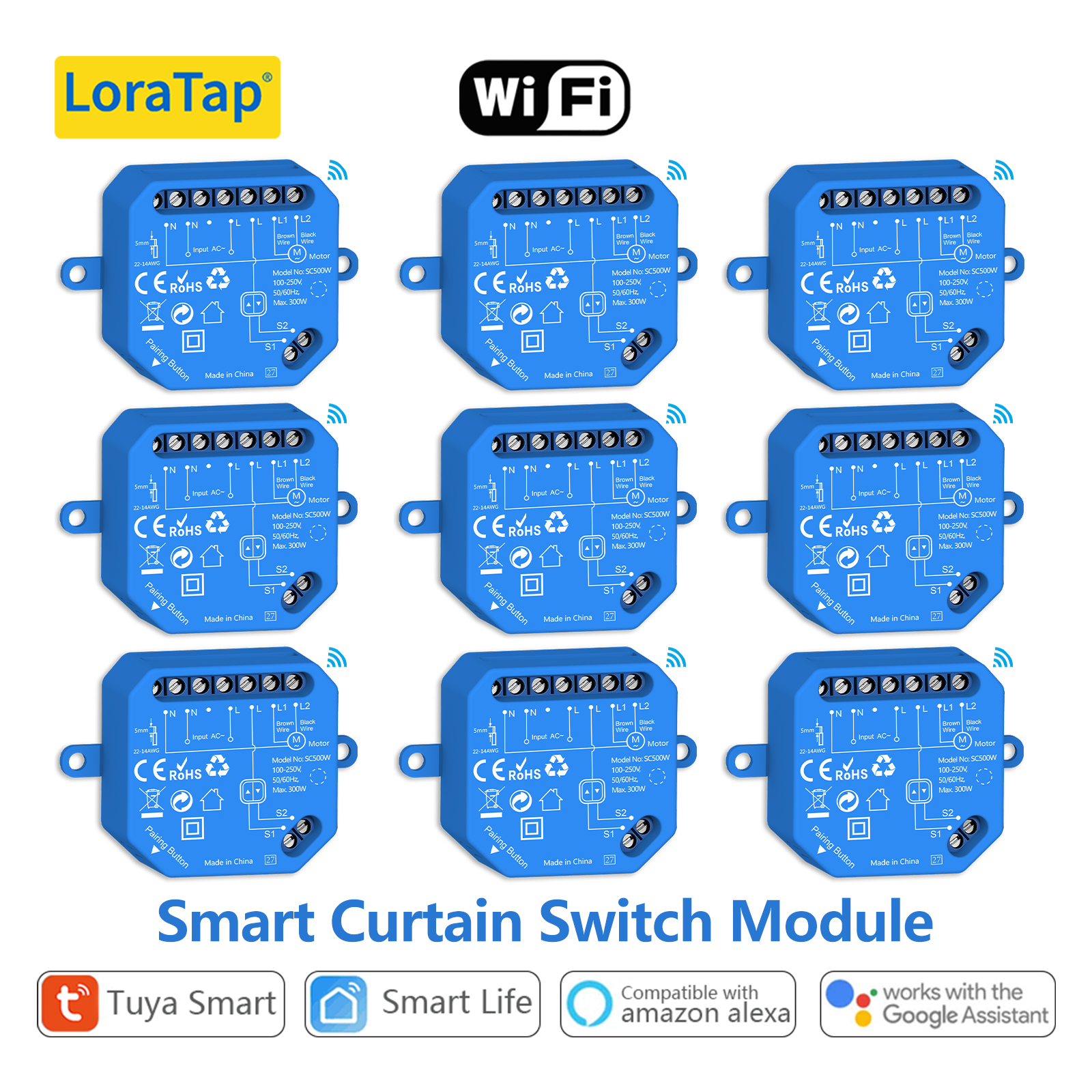 LoraTap Tuya Smart Roller Shut - Smart Home Blinds recension och pris