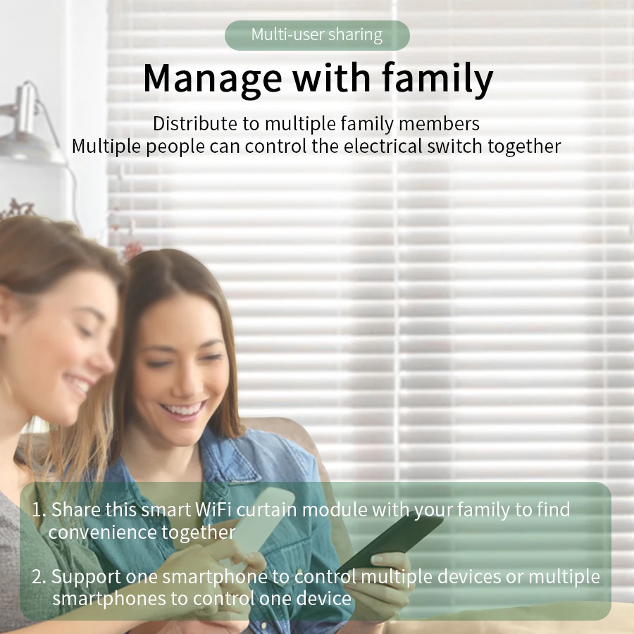 Wifi Smart Switch with RF 433M - Smart Home Blinds recension och pris