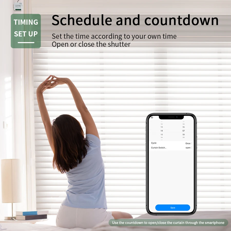 Wifi Smart Switch with RF 433M - Smart Home Blinds recension och pris