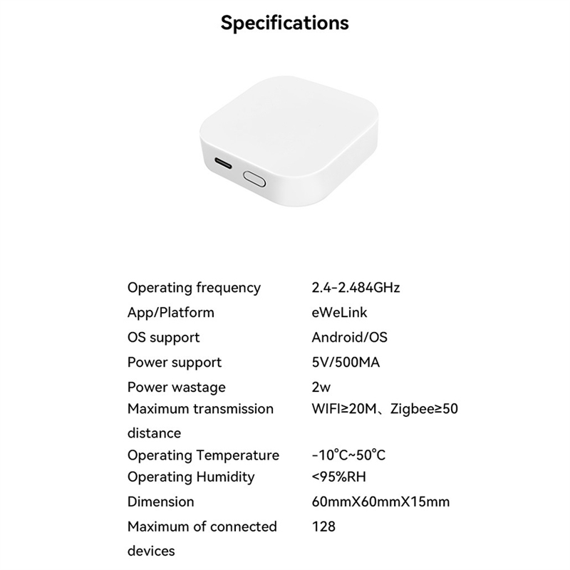 A13E-Zigbee3.0 Gateway Hub Wir - Smart Home Hub Device recension och pris